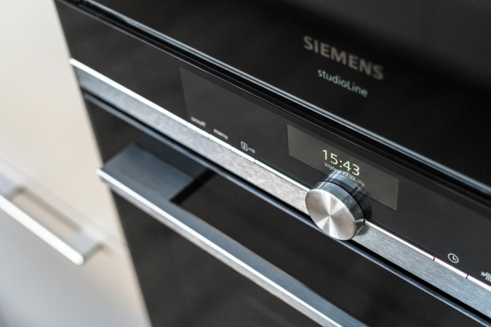 Siemens oven in designkeuken