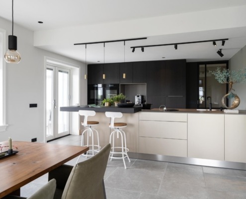 matte houtlook keuken