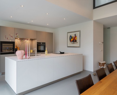 strakke witte keuken